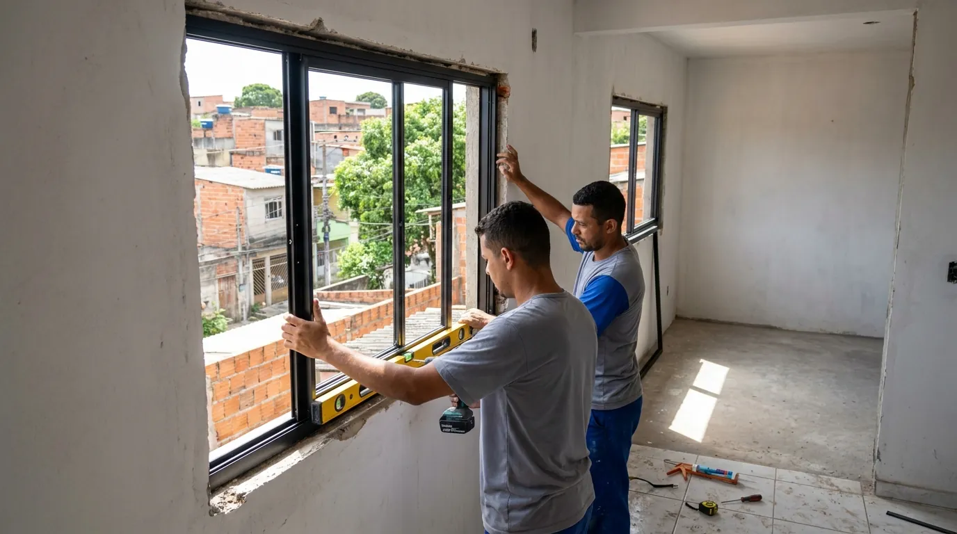Produção de Portas e Janelas em Recife‑PE