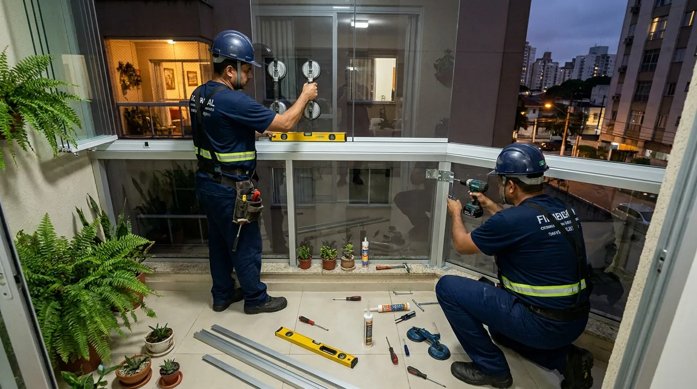 Troca de Vidros e Componentes em Recife‑PE